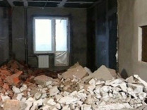 Демонтаж стен,полов вынос строительного мусора