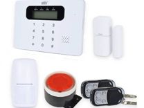Комплект беспроводной охранной GSM сигнализации