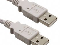 Переходник USB соединитель (папа-папа)