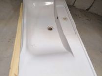 Раковина-столешница в ванную 120*45