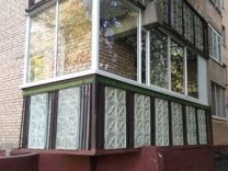 Алюминиевые рамы/остекление балкона