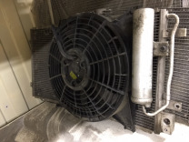 Радиатор кондиционера с вентилятором ваз