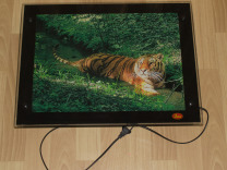 Картина с подсветкой Тигр