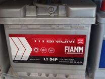 Аккумулятор Fiamm Titanium Pro 54Ah 520A оп