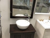 Тумба для ванной с раковиной Laufen+зеркало