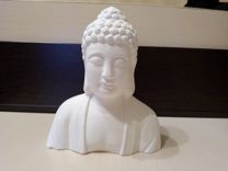 Интерьерная дизайнерская статуэтка будда