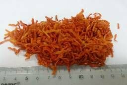Морковь сушеная соломка 3х3х20 мм Китай (высший сорт)