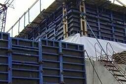 Formwork of walls, floors, columns, pylons for monolithic construction