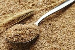 Wheat bran and rye