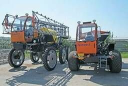 Self-propelled spreader of mineral fertilizers Tuman-2 ;, 2M.