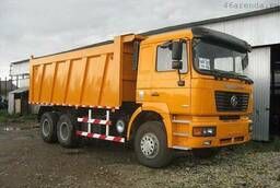 I rent a dump truck 25 t - 20 m3 Shacman in Kursk