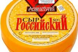Сыр Российский 50% жирн. в ассортименте ГОСТ