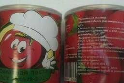 Tomato paste Gost, TU