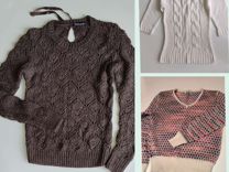Вязаный свитер женский 44 размер