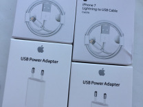 Зарядный кабель Lightning / блок питания USB Apple