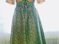 Платье D&G 44-46р с вышивкой камнями стразами