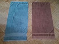 Полотенца махровые бамбуковые (набор) 2 шт