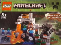 Классический конструктор Lego Minecraft пещера
