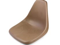 Кресло пластиковое литое, коричневый
