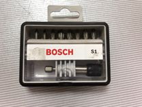 Набор бит Bosch 8шт +держатель PH 25мм Robust Line