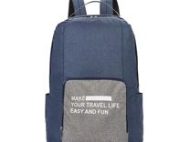 Складной рюкзак New Folding Travel Bag синий