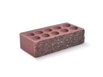 Кирпич Горький шоколад пустотелый Рваный камень
