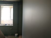 Механизированная шпаклевка и покраска стен и потол