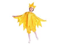 Новогодний костюм Солнышко в пончо детский