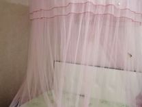 Тюль балдахин над кроватью для принцессы