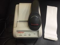 Чековый принтер и сканер штрихкодов