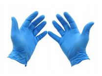Перчатки нитриловые Wally Plastic синие (50 пар)