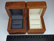 Коробка футляр для кольца из дерева