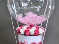 Букет мыльных роз с шаром