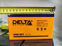 Аккумулятор Delta DTM 607 6V 7Ah